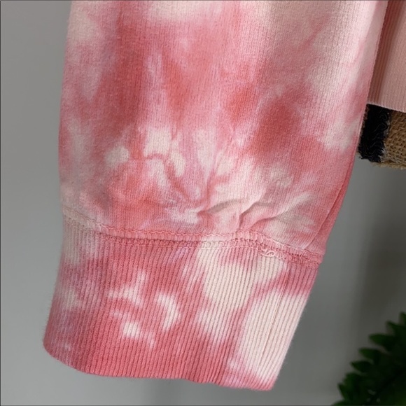 Lucky Brand Tie Dyed Pink Sweatshirt - Picture 7 of 10